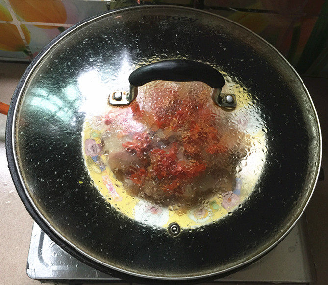 剁椒腐竹蒸腊肉步骤12