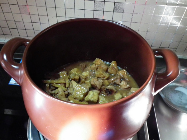 咸鱼鸡粒豆腐煲步骤17
