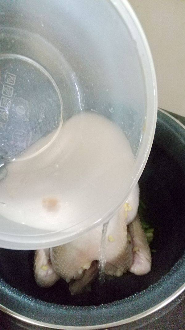 电饭煲双葱焗鸡步骤6