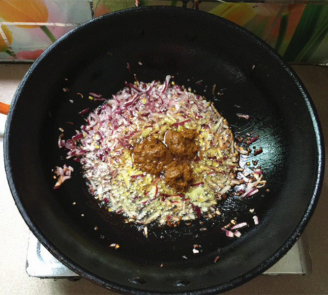 咖喱猪肉丸步骤4