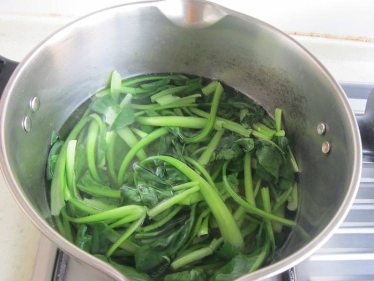 青菜肉丸步骤5