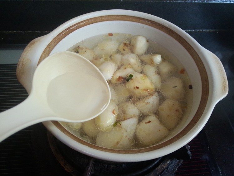 葱油芋仔步骤7