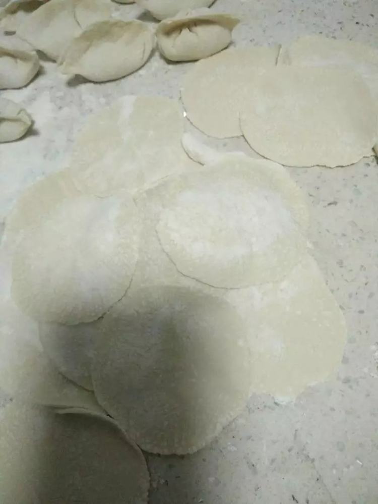 蒜黄肉饺子步骤4
