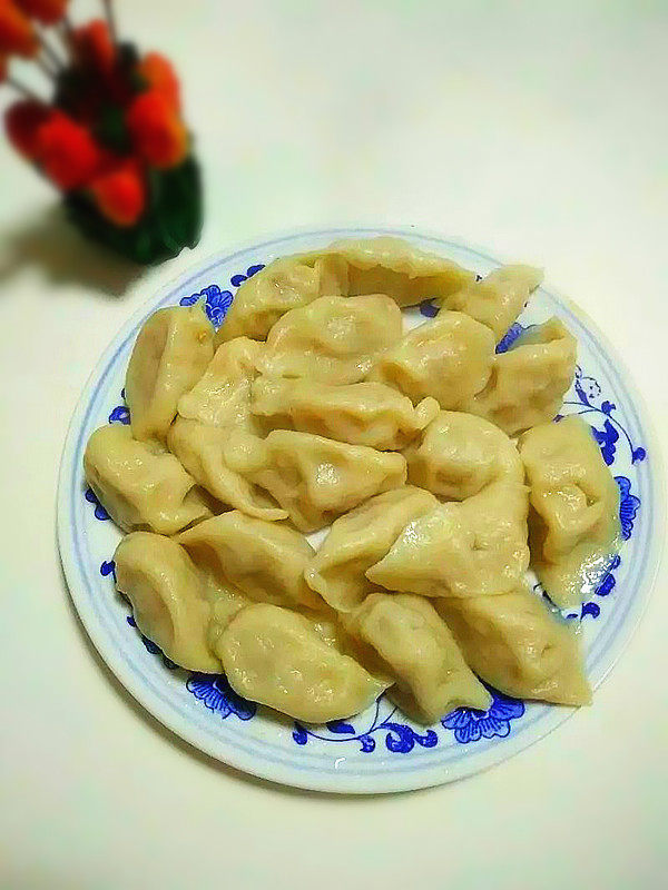 蒜黄肉饺子步骤10