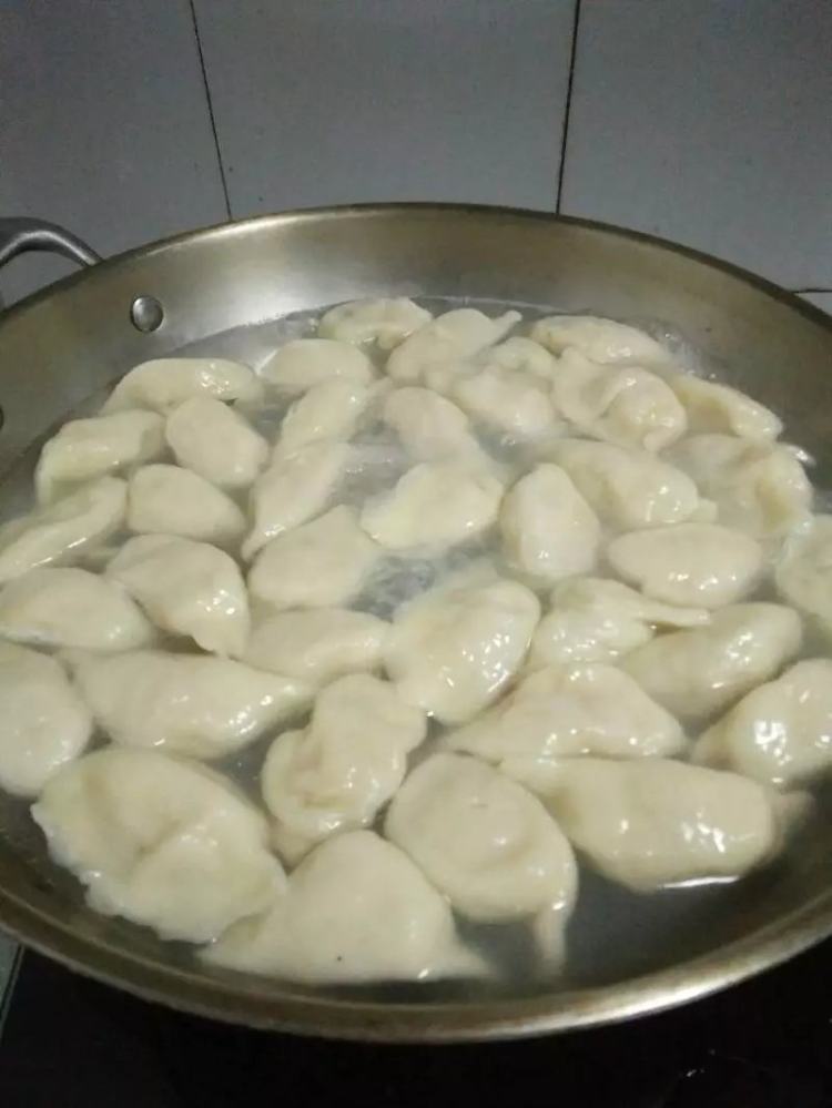 蒜黄肉饺子步骤8