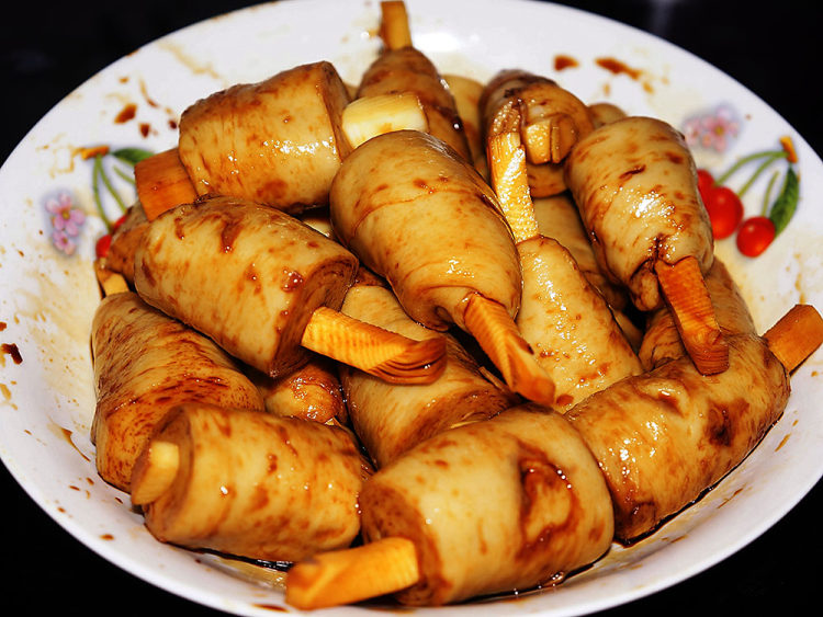 菜结素鸡腿步骤10