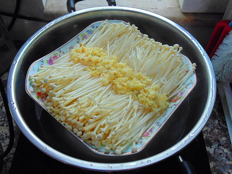 【清蒸金针菇】简单而步骤4