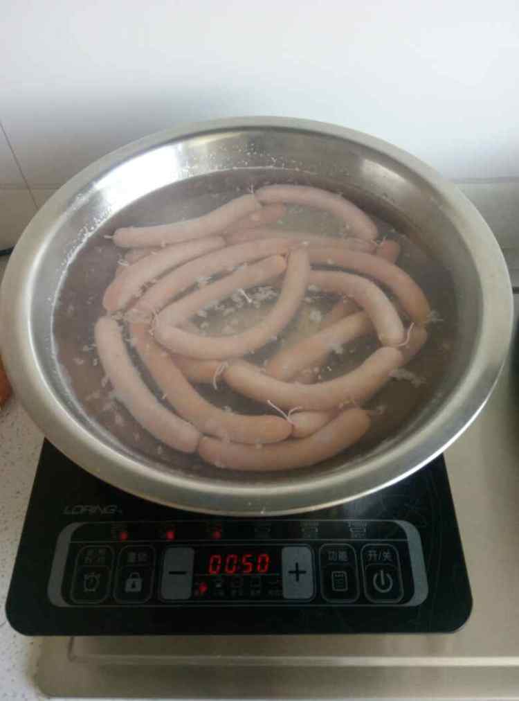 自制鸡肉玉米肠步骤10