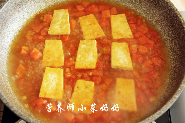 番茄豆腐步骤6