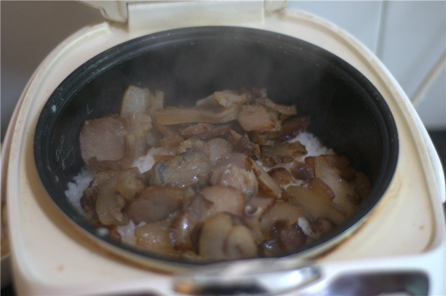 腊肉饭步骤4