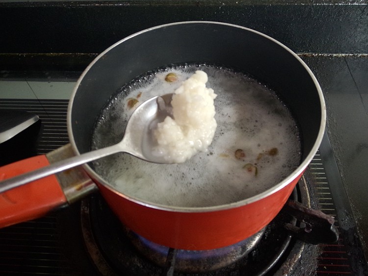 玫瑰花酒酿水铺蛋#本步骤3