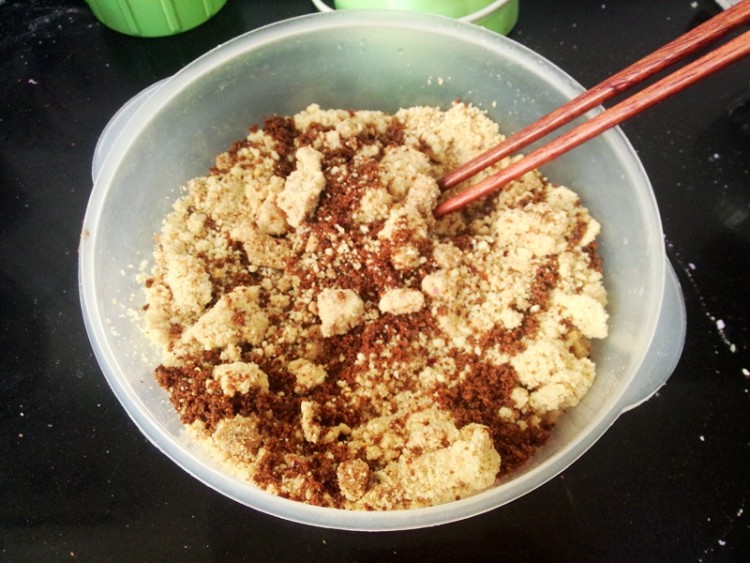 紫薯花生馅芝麻饼#本步骤4