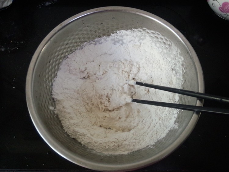 紫薯花生馅芝麻饼#本步骤8