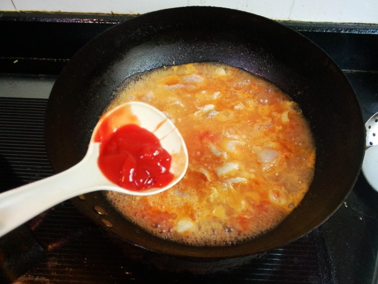 番茄黑鱼片#本味家乡步骤13