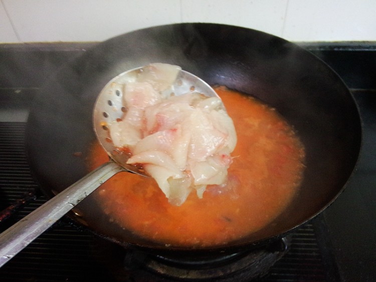 番茄黑鱼片#本味家乡步骤11