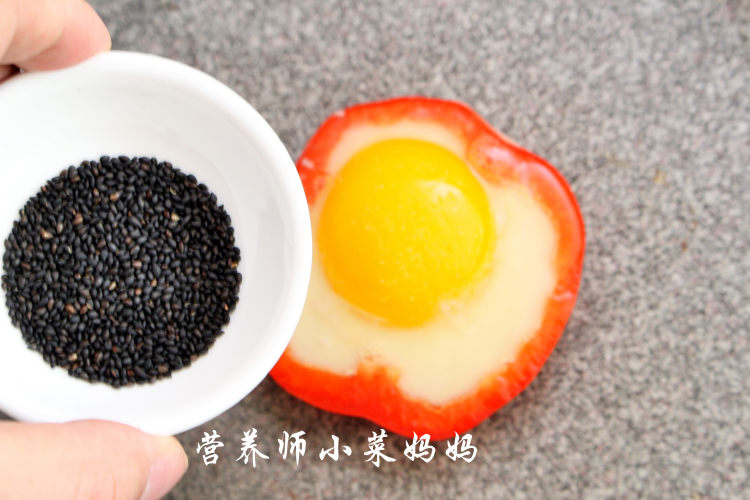彩椒煎蛋步骤5