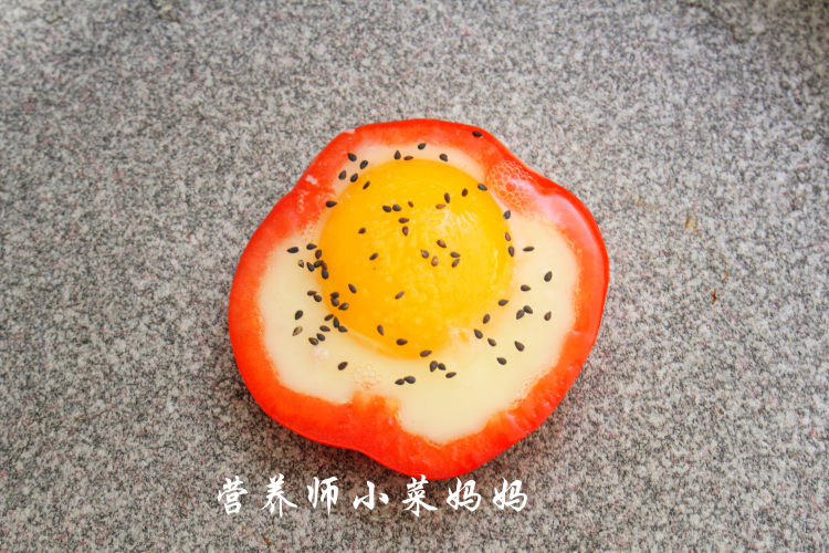 彩椒煎蛋步骤6