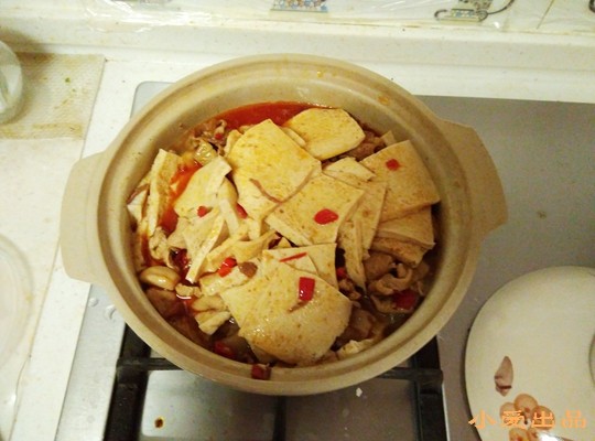 千叶豆腐煲#本味家乡步骤7
