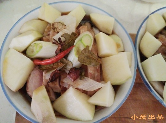 蒸碗条子肉#本味家乡步骤8
