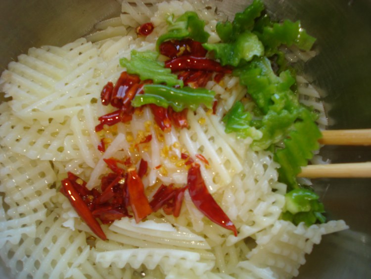 炝拌土豆片#本味家乡步骤6