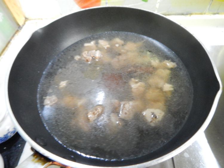 山药烧羊肉步骤6