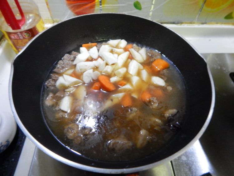 山药烧羊肉步骤10