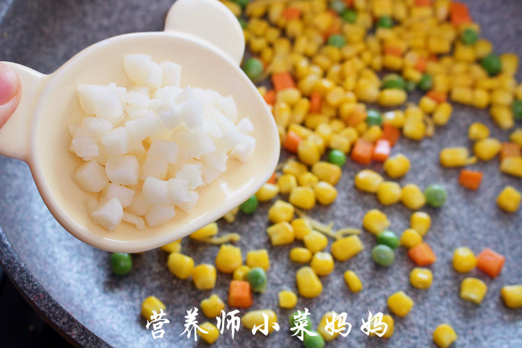 马蹄清炒玉米粒#本为步骤9