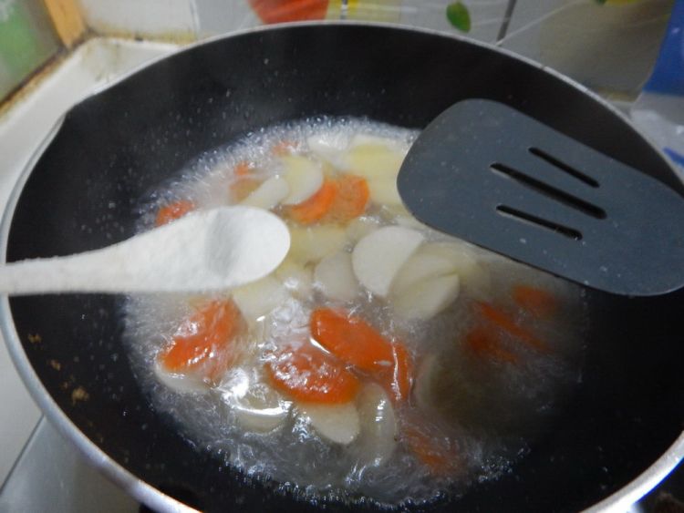 上汤杏鲍菇西兰花步骤9