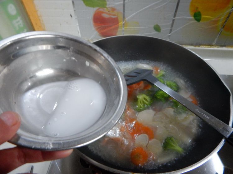 上汤杏鲍菇西兰花步骤12