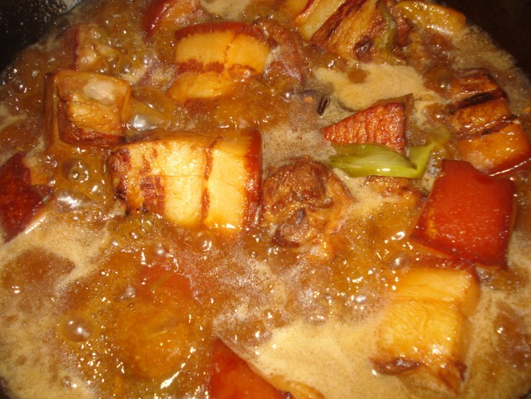 私家红烧肉#本味家乡步骤9