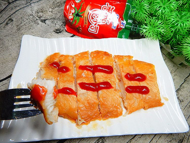 茄汁鱼排步骤9