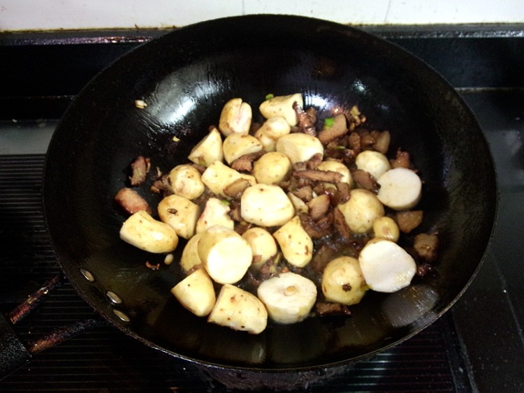 酱肉芋仔饭步骤7