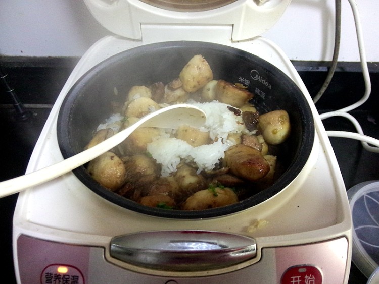 酱肉芋仔饭步骤11