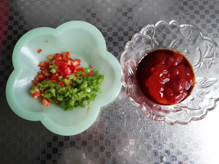甜辣豆腐步骤4