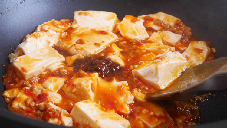 家庭版麻婆豆腐步骤5