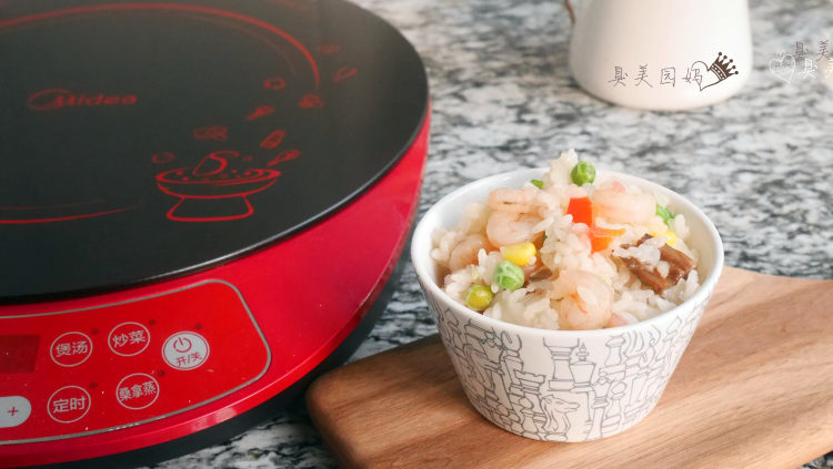 新年教你做海鲜烩饭步骤15