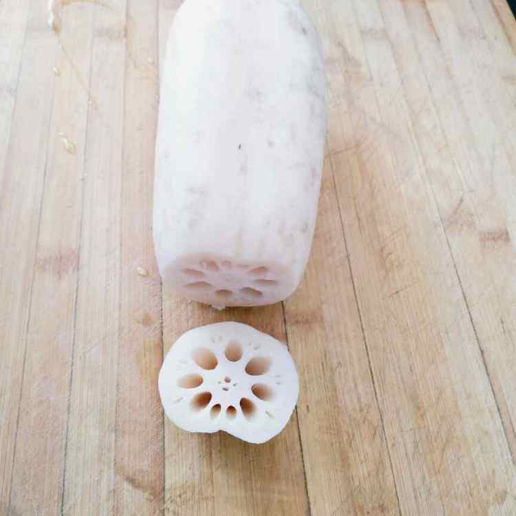 红豆糯米藕步骤3