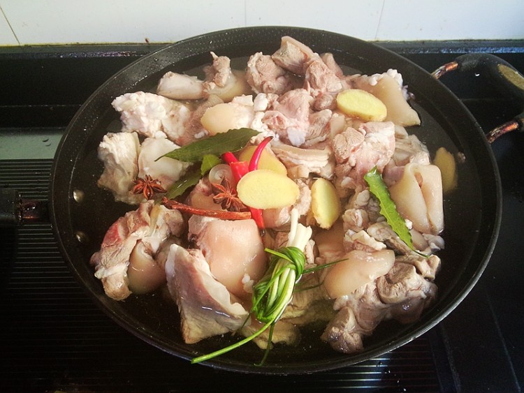 啤酒羊肉步骤5