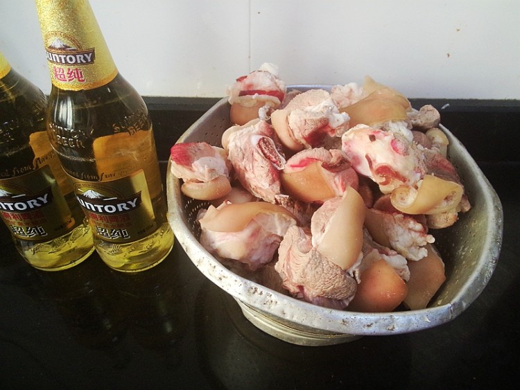 啤酒羊肉步骤1