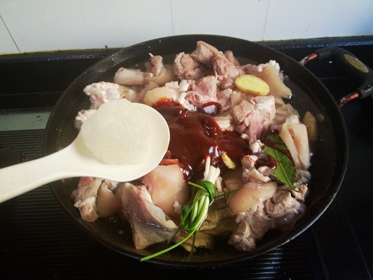 啤酒羊肉步骤7