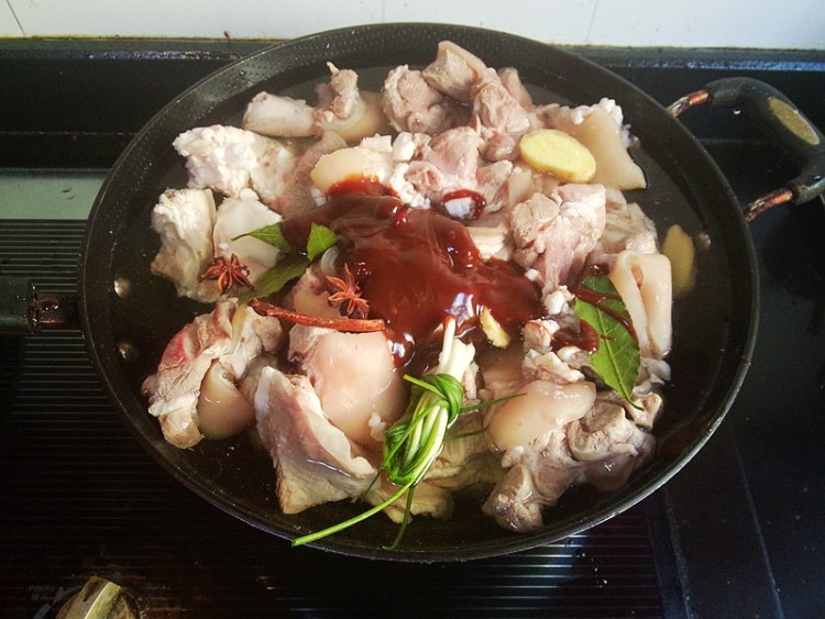 啤酒羊肉步骤6