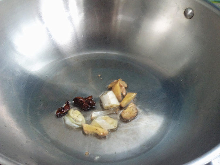榛蘑豆角#非转基因金步骤5