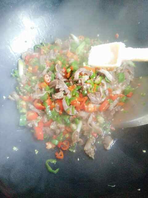 干豆角炒鸡胗步骤8