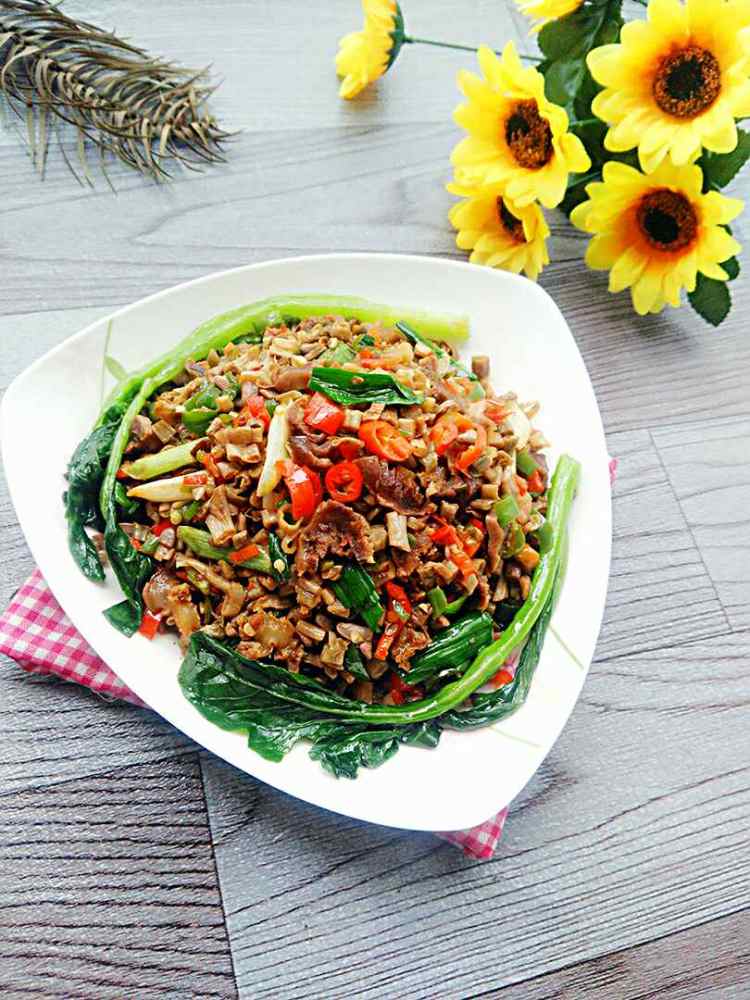 干豆角炒鸡胗步骤14