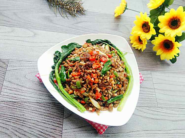 干豆角炒鸡胗步骤19