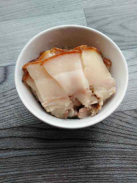 腊肉炒豆角干步骤3
