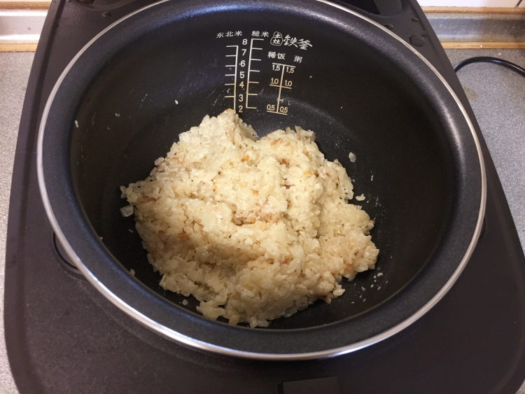 明太子奶油炊饭步骤14
