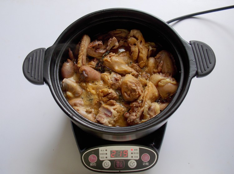 三杯鸡步骤12