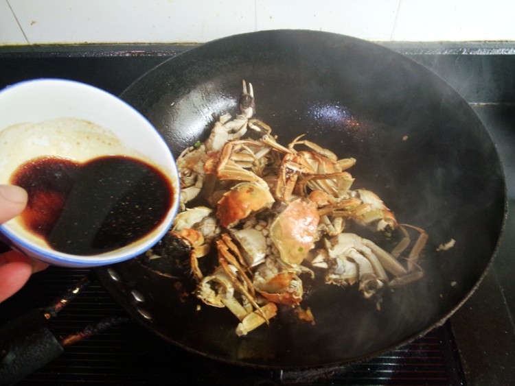 酱油蟹步骤8