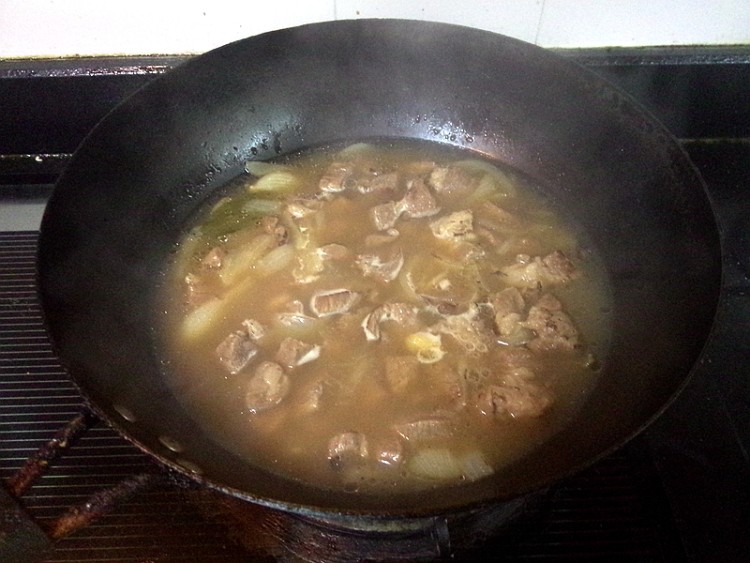 咖喱牛肉步骤11